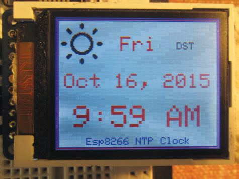ساخت ساعت های NTP با ESP8266
